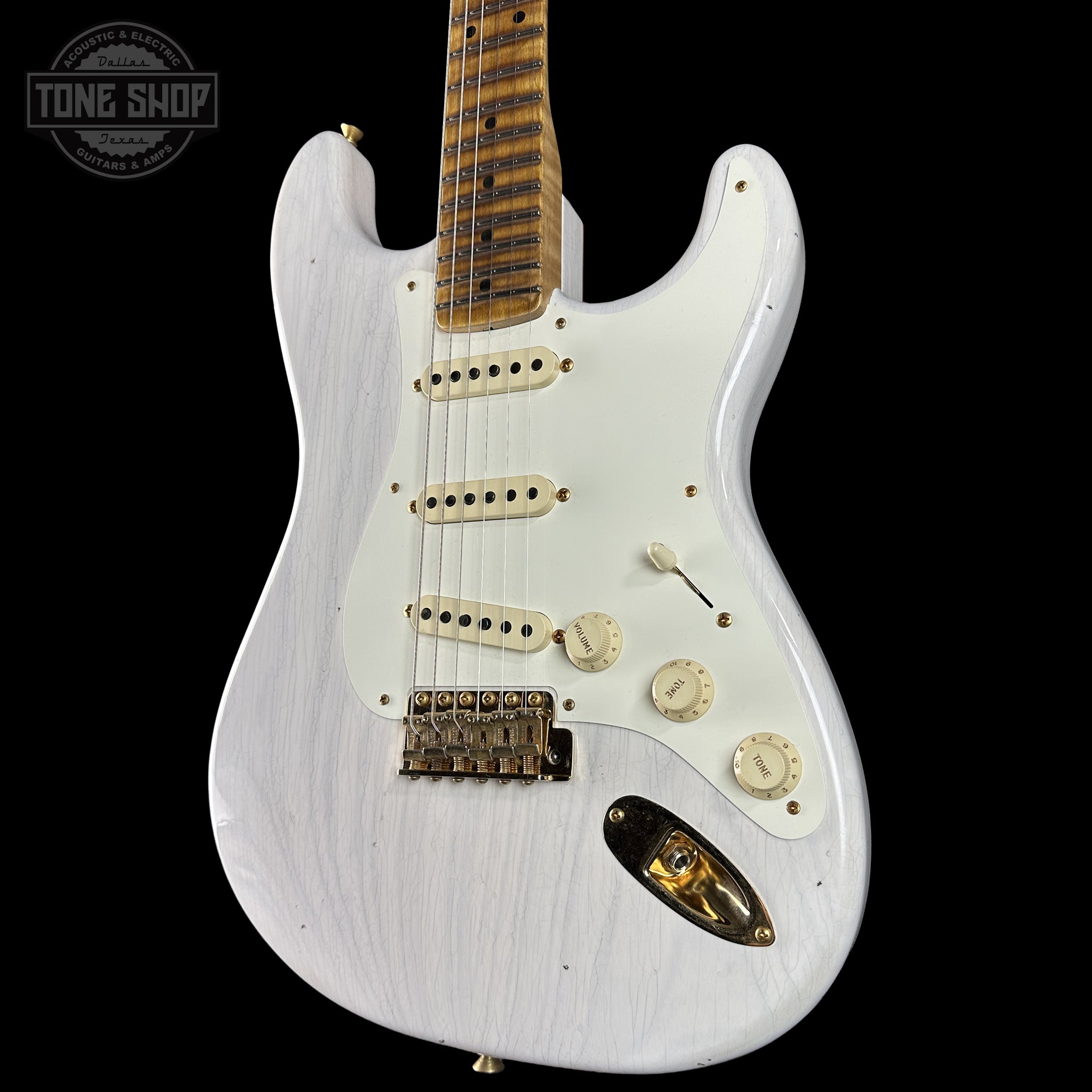 Fender Custom Shop 1957 Stratocaster Journeyman Relic White Blonde