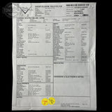 Spec sheet for Fender Custom Shop 1969 Stratocaster Journeyman Relic Chocolate 3 Tone Sunburst CZ588710.