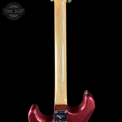 Back of Fender Custom Shop 1969 Stratocaster Journeyman Relic RDSP neck.