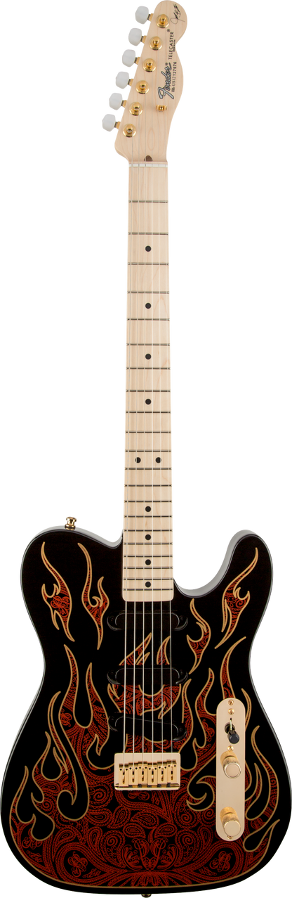 Fender James Burton Telecaster MP Red Paisley Flames – Tone Shop Fender James Burton Telecaster MP Red Paisley Flames – Tone Shop