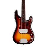 Front of Fender James Jamerson 1962 Precision Bass Rosewood 3-Tone Sunburst.