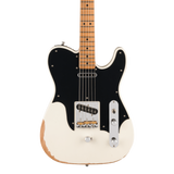 Front of Fender John Osborne Telecaster Maple Olympic white.