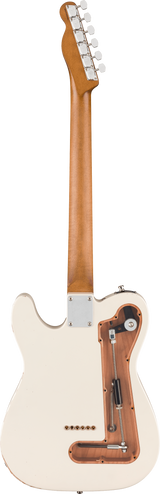 Back of Fender John Osborne Telecaster Maple Olympic white.