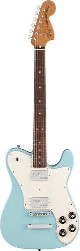 Fender Kingfish Delta Day Telecaster Deluxe RW Daphne Blue w/case