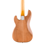 Back of body of Fender Lee Sklar Precision Bass Rosewood Natural.