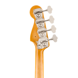 Back of headstock of Fender Lee Sklar Precision Bass Rosewood Natural.