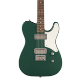 Front of Fender Limited Edition American Cabronita Special Sherwood Green Metallic.