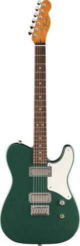 Full frontal of Fender Limited Edition American Cabronita Special Sherwood Green Metallic.