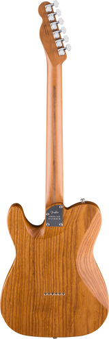 Back of Fender Limited Edition American Ultra II Telecaster Roasted Maple Natural.