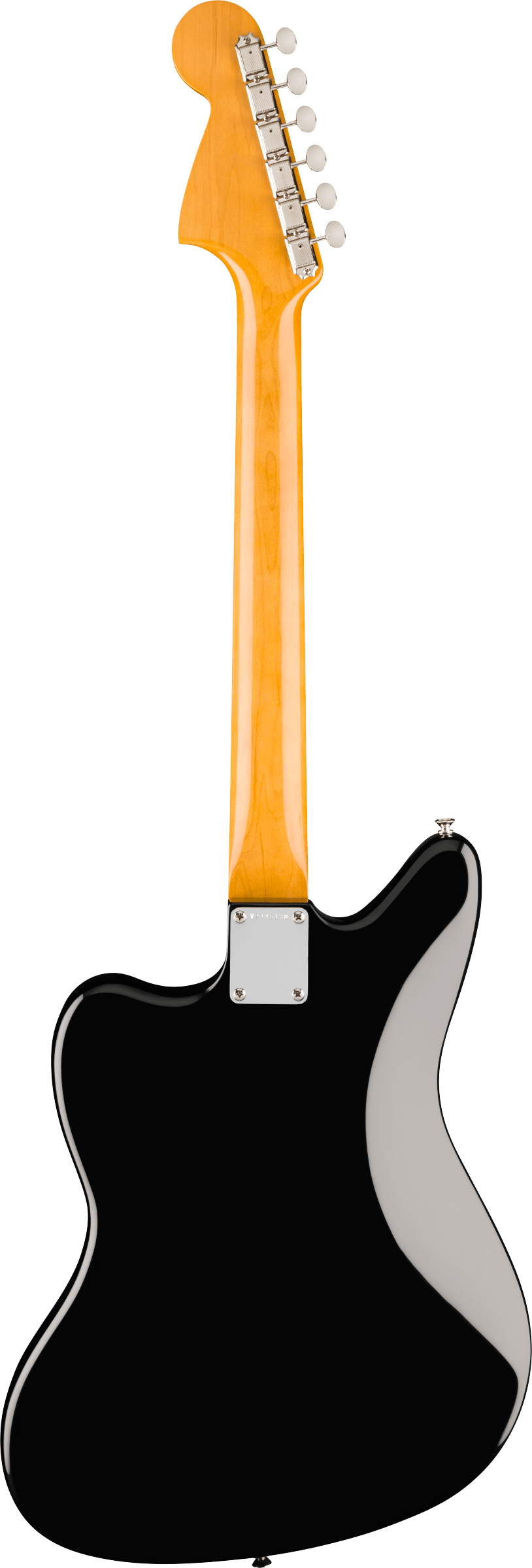 Back of Fender Limited Edition Johnny Marr Signature Special Jaguar Rosewood  Black.