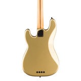 Back of body of Fender Limited Edition Player Fusion Precision Bass HH Ebony Halo Metallic.
