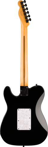 Back of Fender Limited Edition Player Fusion Telecaster HH Floyd Rose Ebony Black.