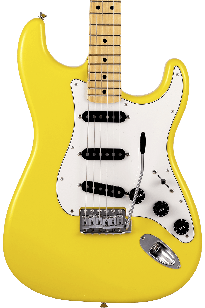 Fender Made in Japan Limited International Color Stratocaster MP Monaco Yellow w/bag