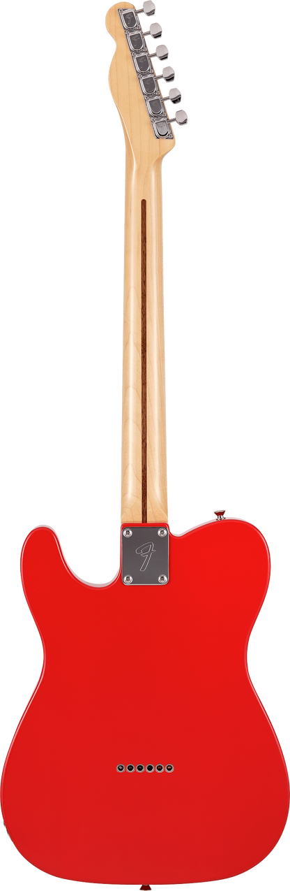Back of Fender Made in Japan Limited International Color Telecaster RW Morocco Red.