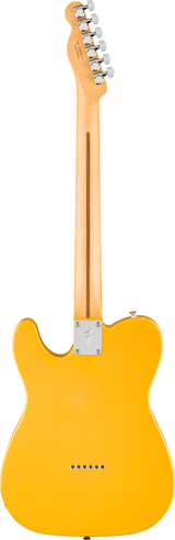 Back of Fender Player II Modified Telecaster MP Sunshine Yellow.