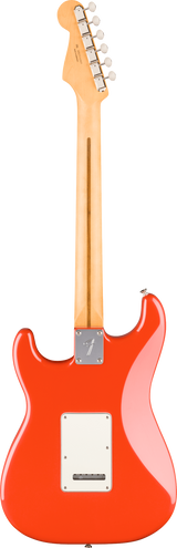 Back of Fender Player II Stratocaster HSS Rosewood Rallye Orange.