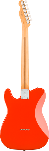 Back of Fender Player II Telecaster HH Maple Fingerboard Coral Red.