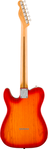 Back of Fender Player II Telecaster Rosewood Fingerboard Aged Cherry Burst.