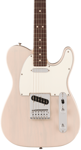 Front of Fender Player II Telecaster Rosewood Fingerboard White Blonde.