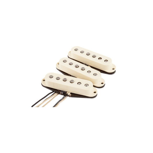 Front of Fender Pure Vintage ’57/’62 Stratocaster Pickup Set.