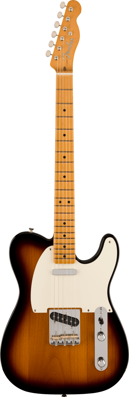 Full frontal of Fender Vintera II 50s Nocaster MP 2-Color Sunburst.
