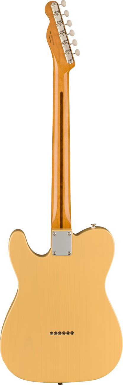Back of Fender Vintera II 50s Nocaster MP Blackguard Blonde.