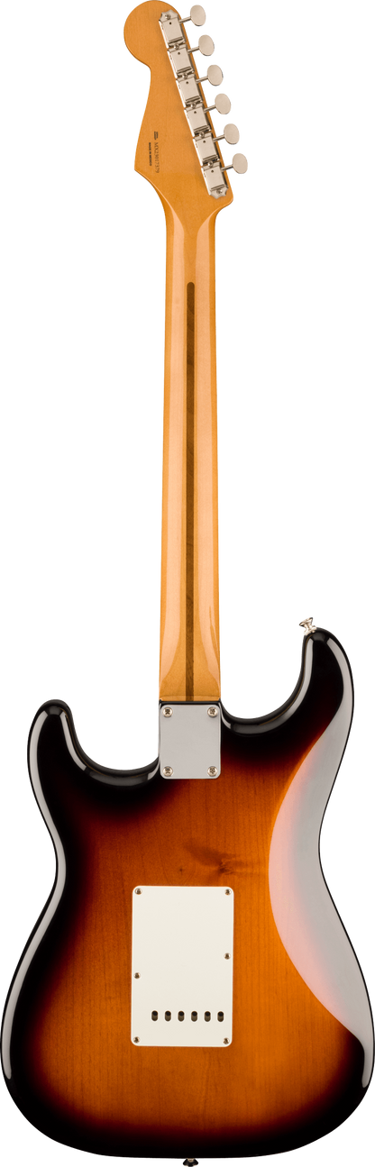 Back of Fender Vintera II 50s Stratocaster MP 2-Color Sunburst.