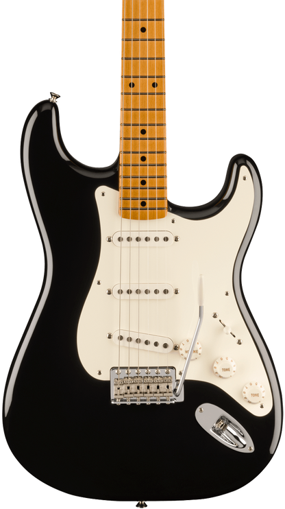 Front of Fender Vintera II 50s Stratocaster MP Black.
