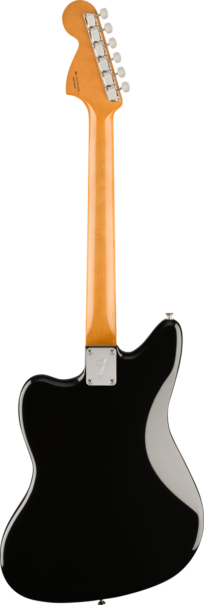 Back of Fender Vintera II 70s Jaguar MP Black.