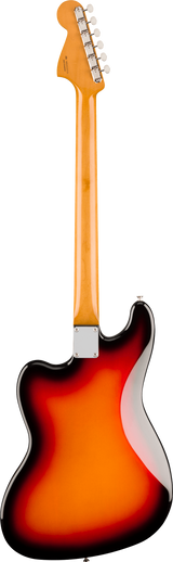 Back of Fender Vintera III Early '60s Bass VI Rosewood 3-Color Sunburst.