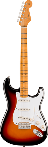 Full frontal of Fender Vintera III Late '50s Stratocaster Maple 3-Color Sunburst.