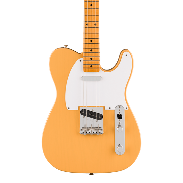 Front of Fender Vintera III Late '50s Telecaster Maple Butterscotch Blonde.