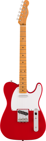 Full frontal of Fender Vintera III Late '50s Telecaster Maple Dakota Red.
