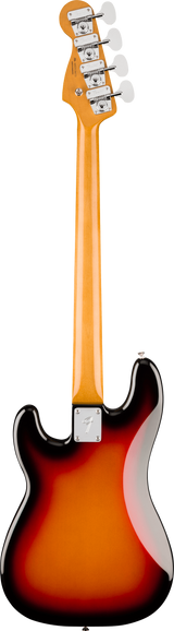 Back of Fender Vintera III Late '60s Precision Bass Maple 3-Color Sunburst.