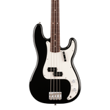 Front of Fender Vintera III Late '60s Precision Bass Rosewood Black.