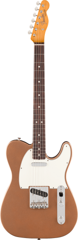Full frontal of Fender Vintera III Mid '60s Telecaster Rosewood Firemist Gold.