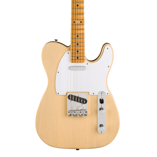 Front of Fender Vintera II Road Worn '60s Telecaster Maple Blonde.