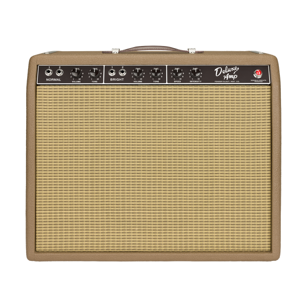 Front of Fender '62 Deluxe Amp.