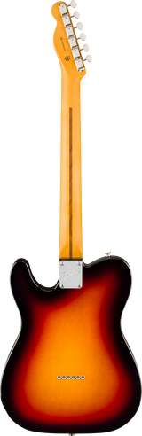 Back of Fender Limited Edition Pro Classic Silent Telecaster Maple 3-Color Sunburst.