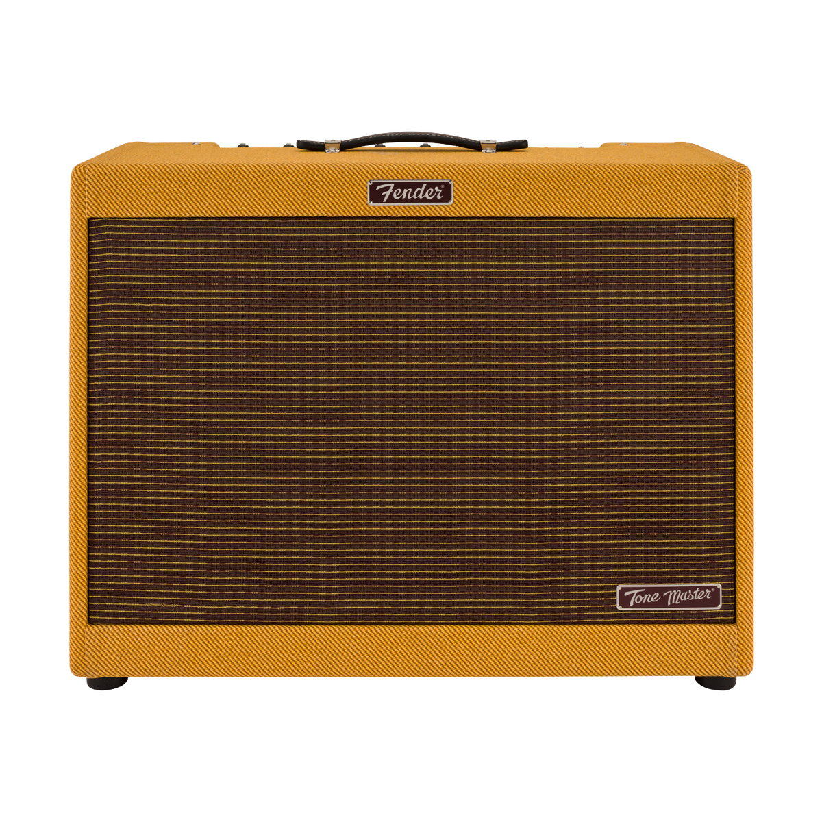 Front of Fender Tone Master FR-12 Tweed 1x12 Cab.