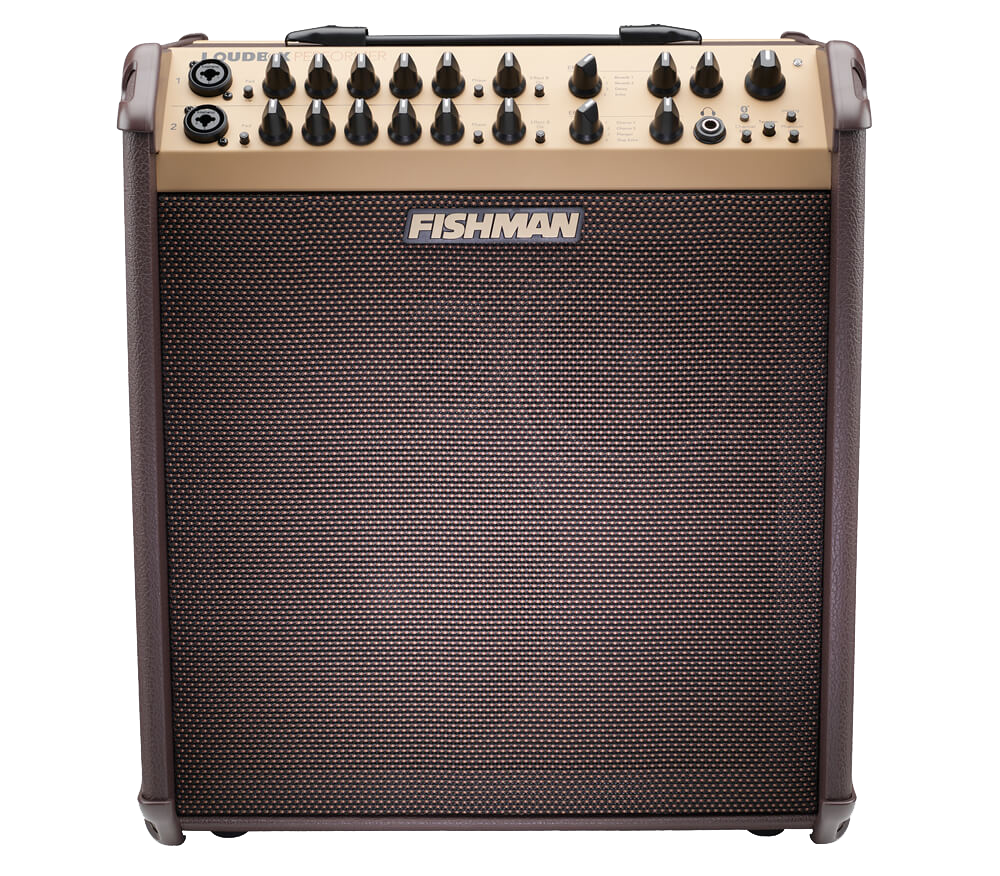 Front of Fishman PRO-LBT-700 Loudbox Performer BT 180 watt 1x8 Acoustic Combo Amp.