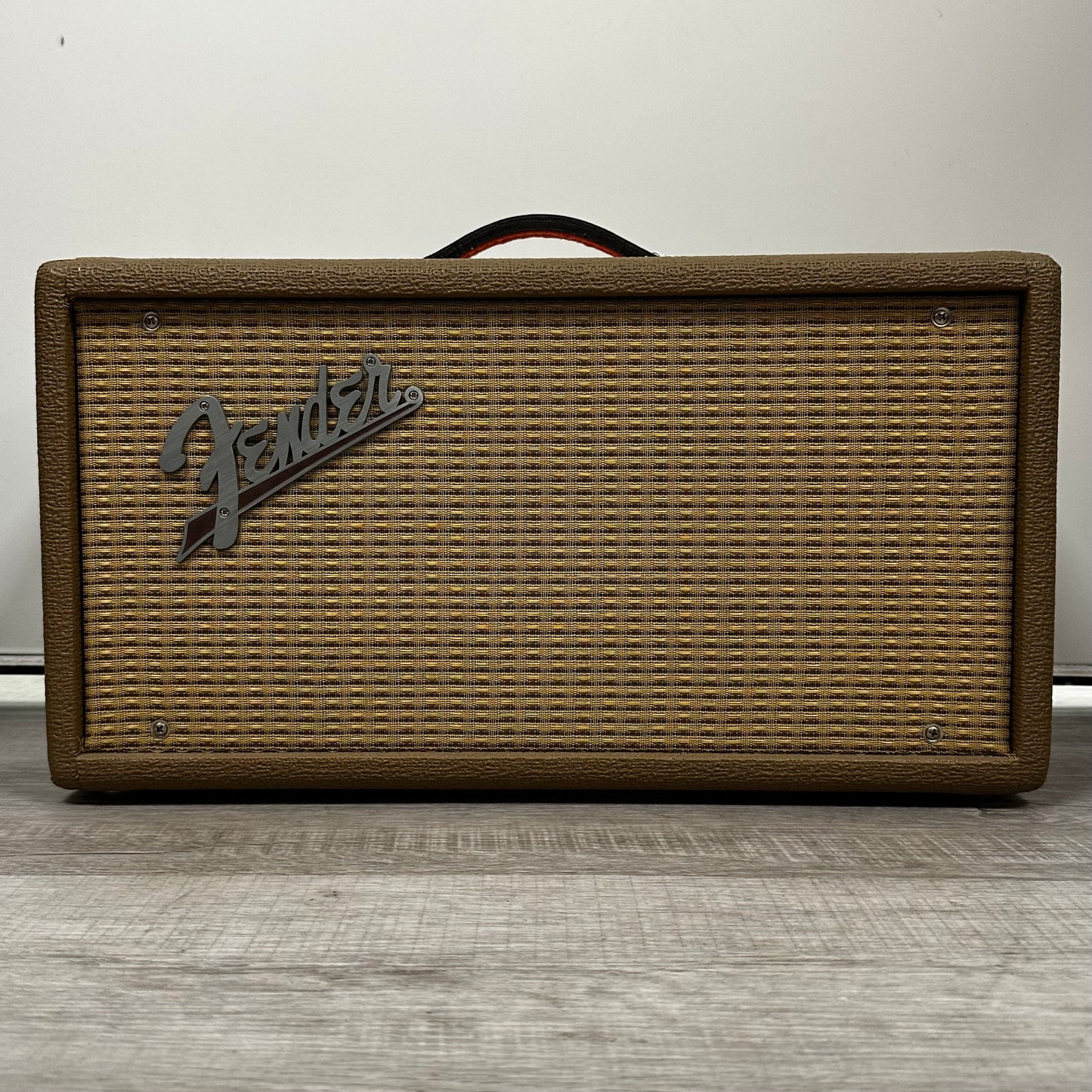 Front view of Used 2014 Fender 63 Reverb Tank Brown Tolex 