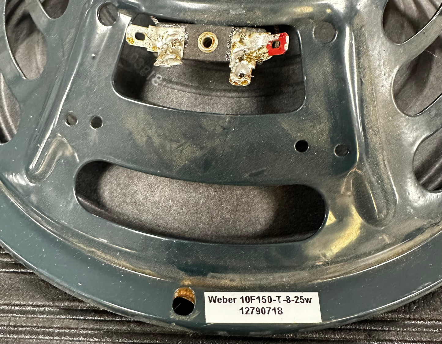 Closeup of Used 2018 Weber Ferromax 10F150-T-8 25 Watt Speaker TSS2854.