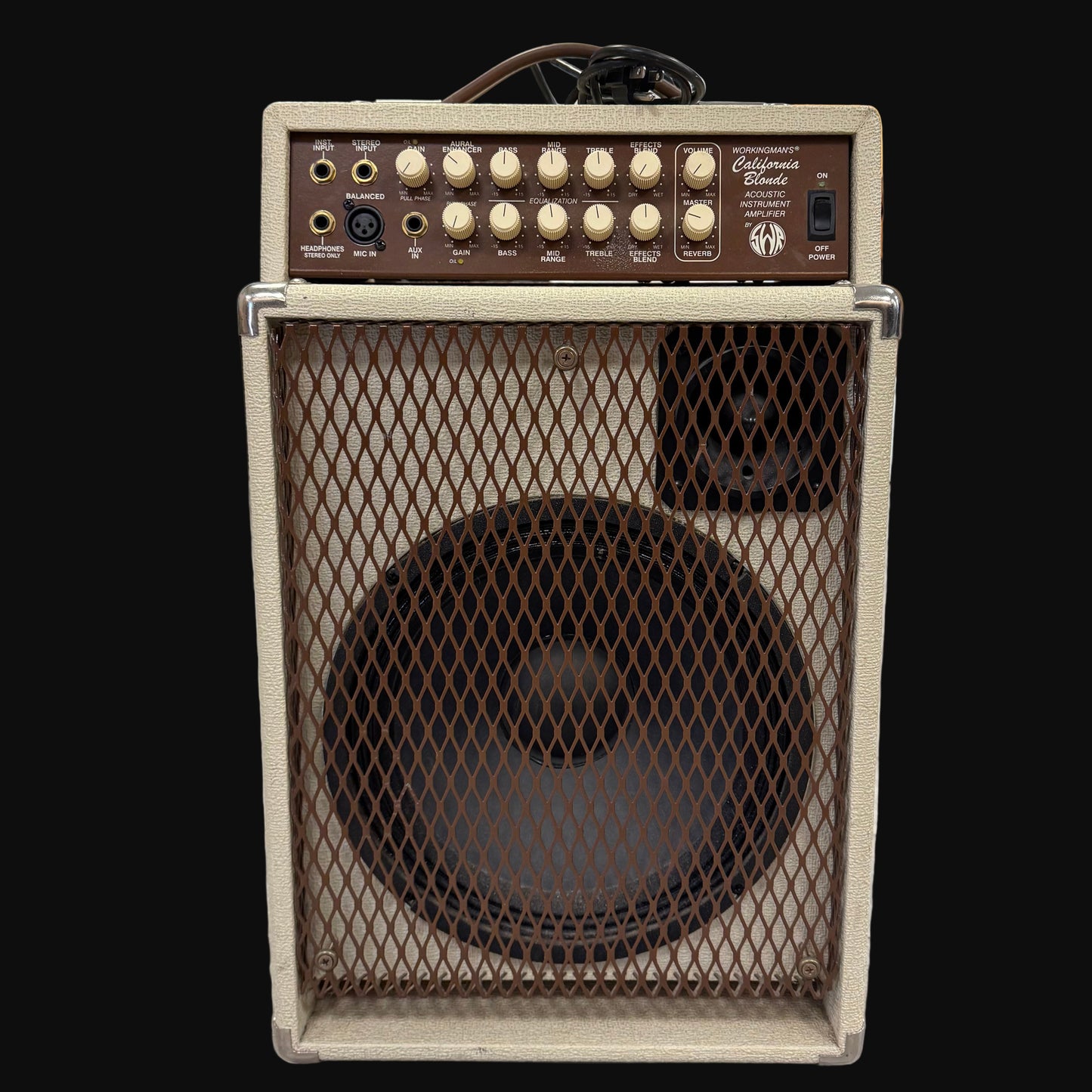 Used SWR California Blonde Acoustic Combo Amplifier TSS6365