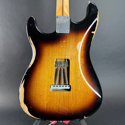 Back of body of Used Fender Road Worn '50s Strat 2 Color Burst.
