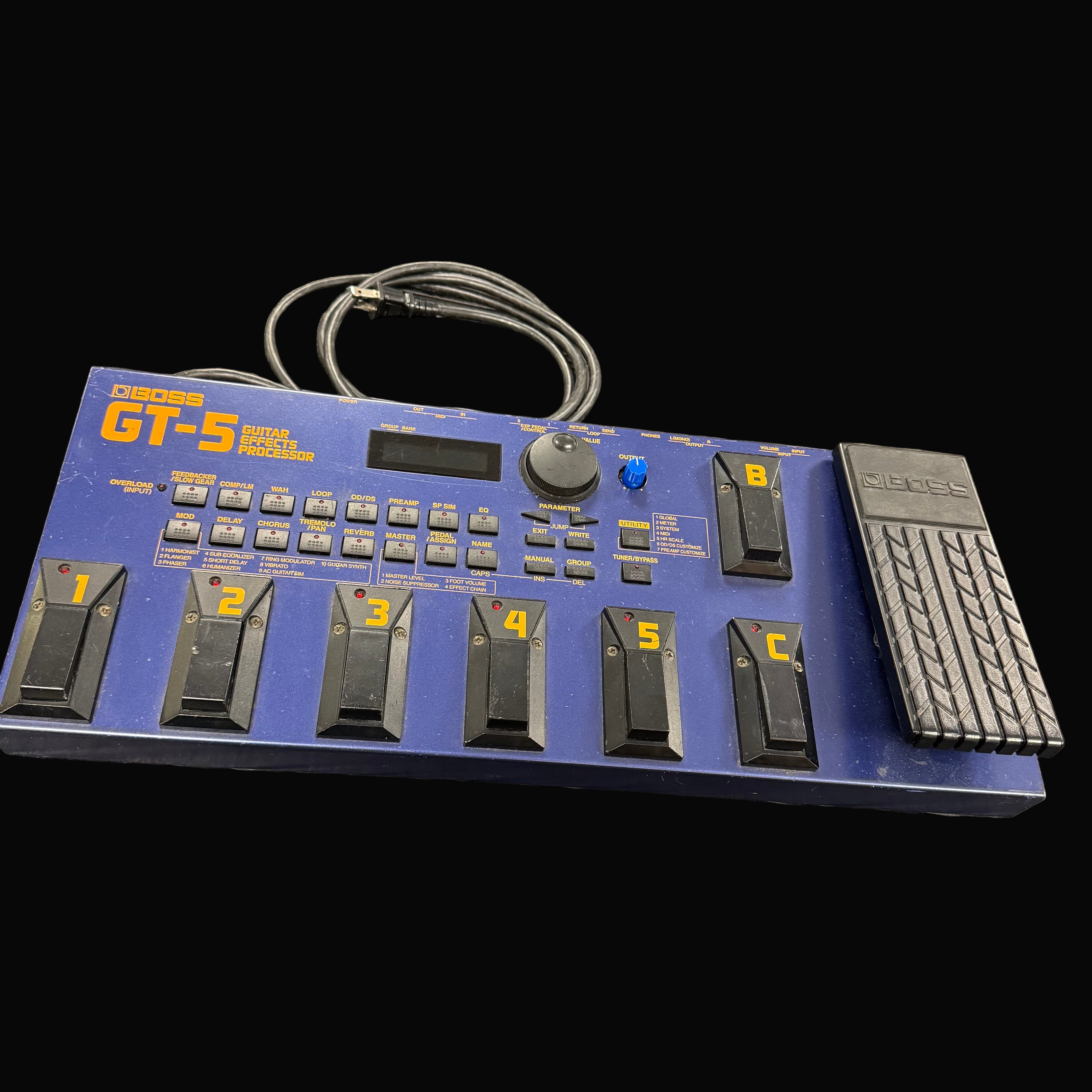 Used Boss GT-5 Mulit-Effect Processor TSS6199 – Tone Shop