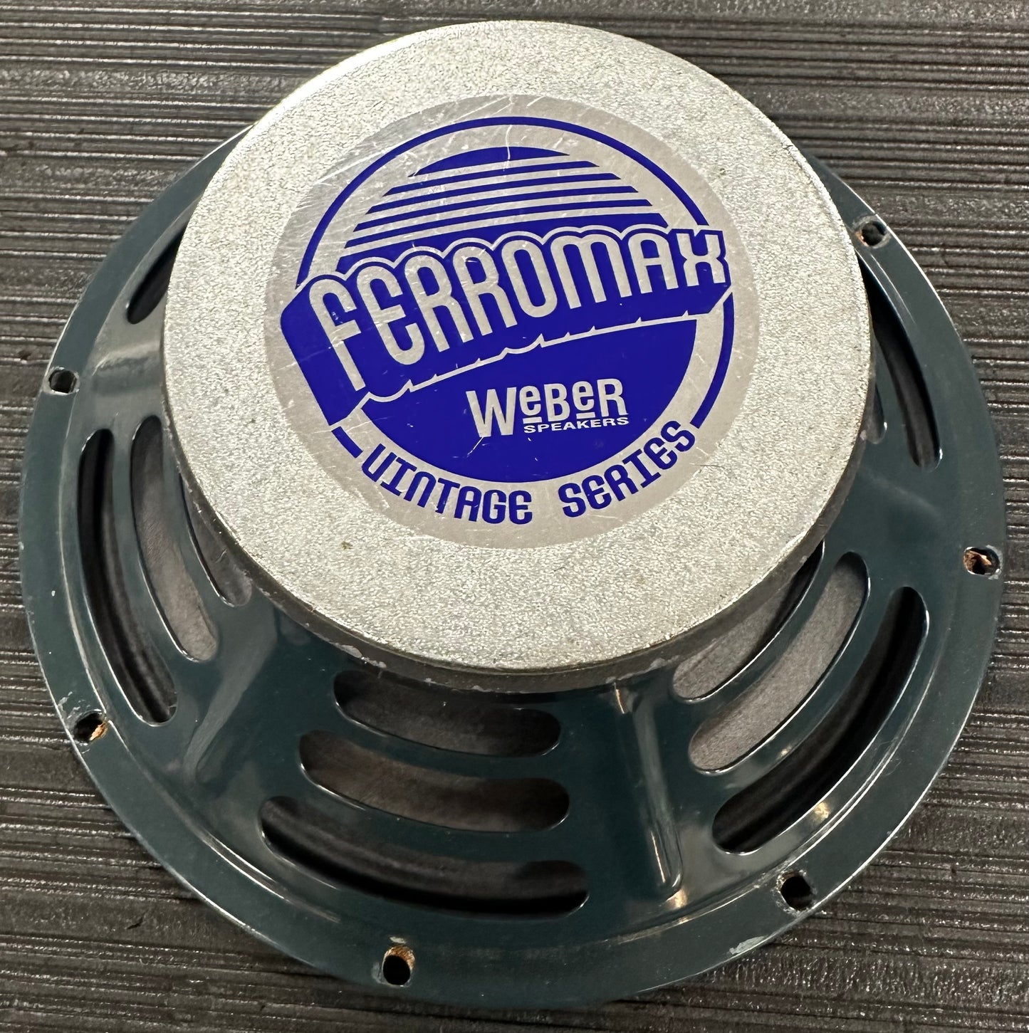 Bottom of Used 2018 Weber Ferromax 10F150-T-8 25 Watt Speaker TSS2854.