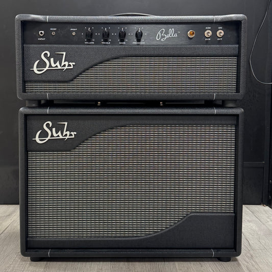 Used Suhr Bella 44 Watt Guitar Head and Matching 1x12 Cab TSS6461