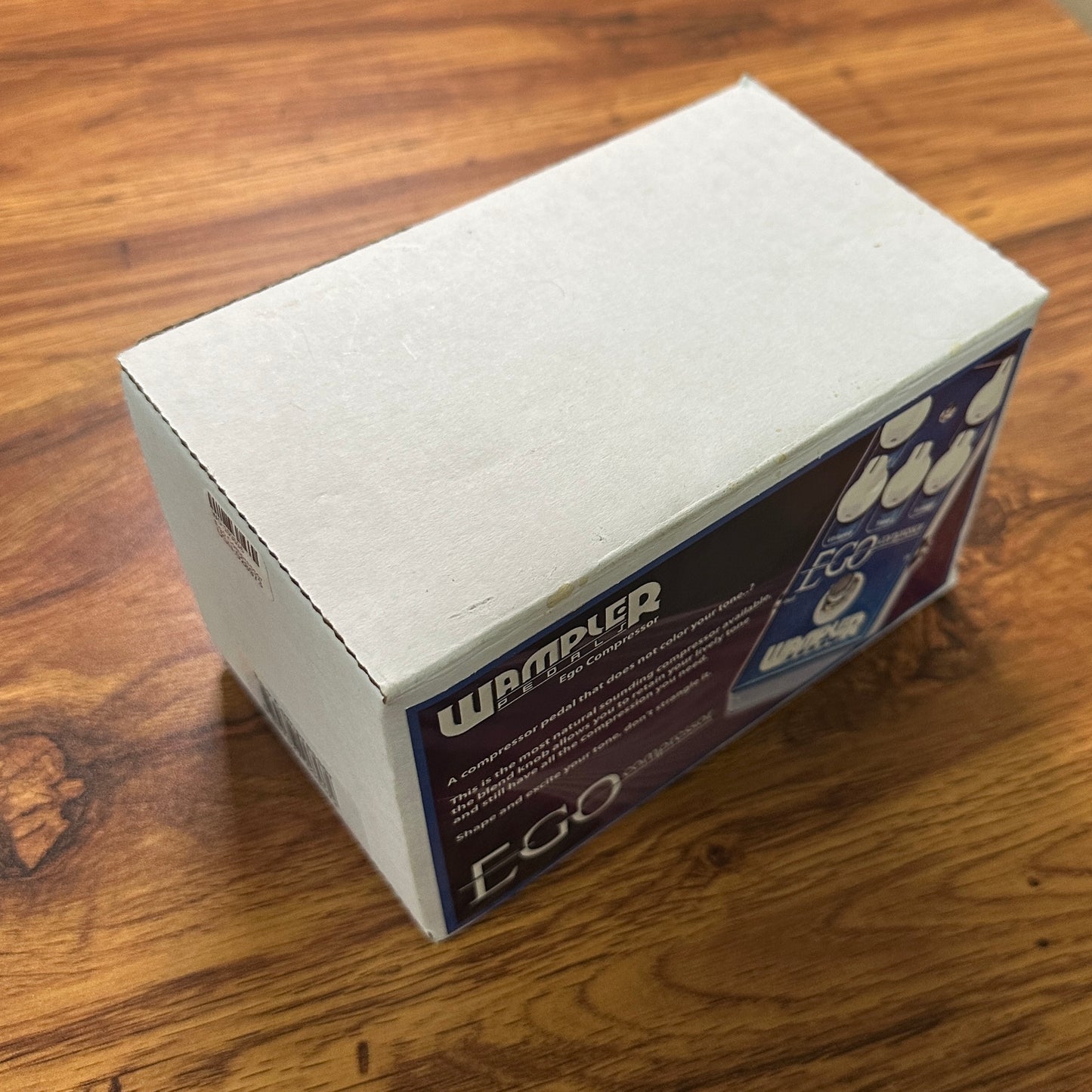 Box for Used Wampler Ego Compressor.