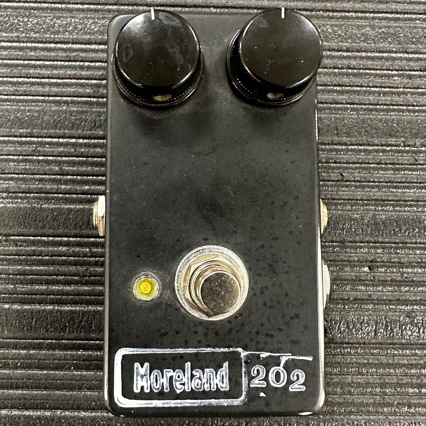 Top down of Used Moreland Magnetics 202 Distortion Pedal #5 of 5 TSS2813.